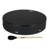 Remo Bahia Buffalo Drum 16" - Black Earth Finish with Acousticon Shell (E1 - 1316 - BE) - Ev - Entz Music