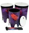 Toca Freestyle II Nesting Tom Tom Drums - Woodstock Purple - 12" / 14" / 16" / SET - Ev - Entz Music