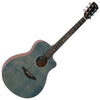 Vintage V300DB Acoustic Guitar – Pacific Coast Series Denim Blue Solid Spruce Top (V300DB) - Ev - Entz Music