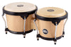 Meinl Headliner Series 6 3/4" & 8" Wood Bongo, Natural Finish