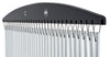 Meinl Headliner Series 33 Bar Chimes, Single Row, 33 Silver Anodized Aluminium Alloy Bar, Black