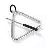Percussion Plus Premium Triangle - 6-Inch Chrome-Plated Percussion Instrument with Beater and Holder (PP032)