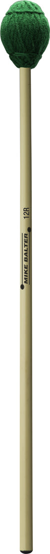 Mike Balter 12R Green Yarn Rattan Medium Hard Marimba, Vibes Mallets