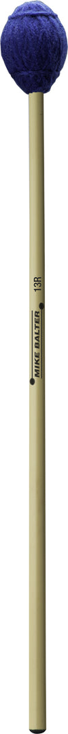 Mike Balter 13R Blue Yarn Rattan Medium Marimba, Vibes Mallets