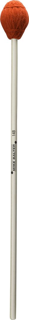 Mike Balter 14B Red Yarn Birch Medium Soft Marimba, Vibes Mallets