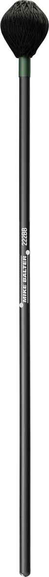 Mike Balter 222BB Black Cord Black Birch Medium Hard Marimba Mallets