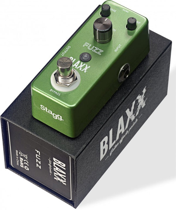 Stagg BLAXX Fuzz - Mini Guitar Effects Pedal