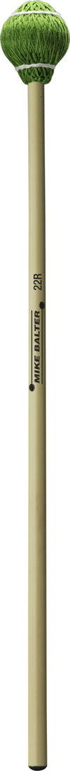 Mike Balter 22R Green Cord Rattan Medium Hard Vibes, Marimba Mallets