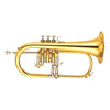 Yamaha YFH-631G Professional Flugelhorn – Gold Brass Bell, Clear Lacquer (Bb)