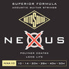 Rotosound NEXUS Coated Phosphor Bronze Acoustic Guitar Strings, 10-50