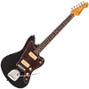 Vintage V65 ReIssued Vibrato Electric Guitar Gloss Black with Wilkinson Soapbar Pickups