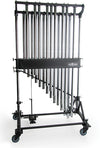 Majestic C8622C concert chimes full front view with chrome-plated tubes