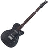Danelectro '56 Baritone Electric Guitar - 29.75" Scale, Lipstick Pickups, Black Sparkle - Ev - Entz Music