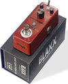 BLAXX 3-Mode Distortion Pedal for Electric Guitar - Die-Cast Metal, True Bypass, Gain, Level, Tone Controls