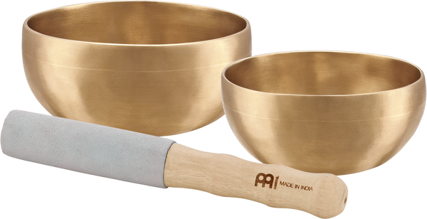 MEINL Sonic Energy Singing Bowl Set - UNIVERSAL SERIES - Consists of: 2 Singing Bowls