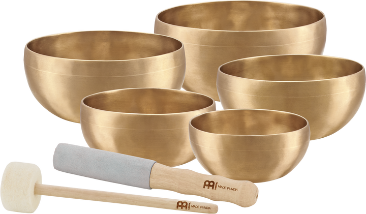 MEINL Sonic Energy Singing Bowl Set - UNIVERSAL SERIES - Consists of: 5 Singing Bowls