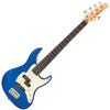 Fret - King Black Label Perception 5 - String Bass ~ Candy Apple Blue - Ev - Entz Music