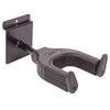 Kinsman Auto Lock Slatwall Guitar Hanger ~ Black ~ Short - Ev - Entz Music