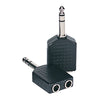 Kinsman Dual Adaptor ~ 2 x stereo sockets to stereo jack - Ev - Entz Music