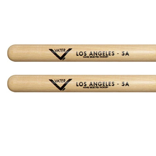 Vater Los Angeles 5A Hickory Wood Tip Drum Sticks VH5AW