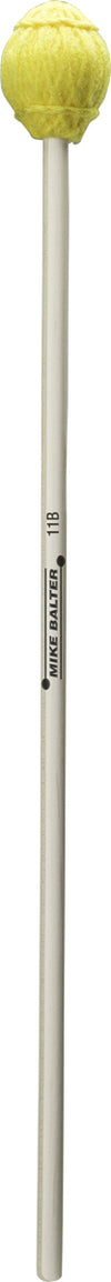 Mike Balter 11B Yellow Yarn Birch Hard Marimba, Vibes Mallets