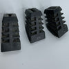 Set of Three Rubber Feet for stands