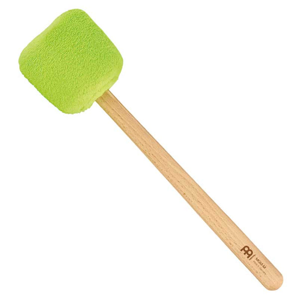 Meinl Sonic Energy Gong Mallet Large: Pure Green Fleece Beater, 374 g / 13.2 oz for Gong Sizes 24 inch - 80 inch, Beech Wood Handle