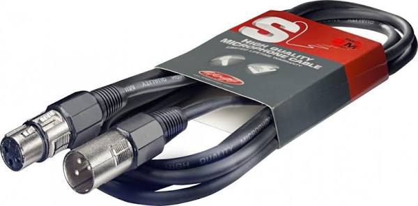 Stagg 1m Microphone Cable - XLR-XLR