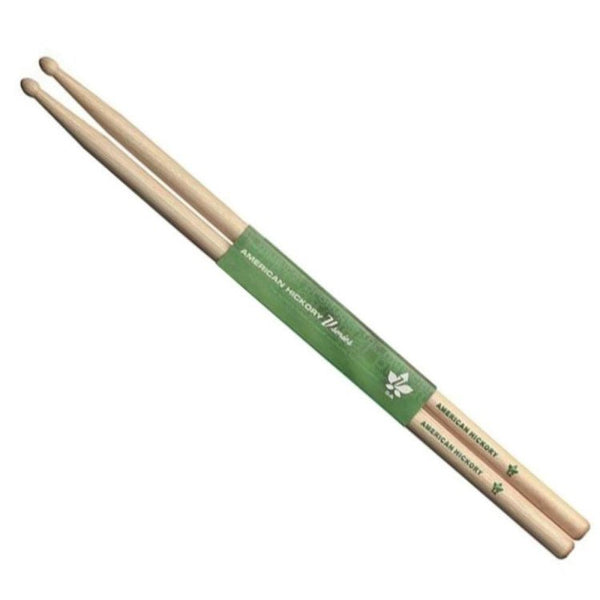 Stagg V Series Hickory Drum Sticks - 5A Wood Tip - SHV5A