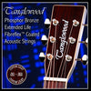 Tanglewood Twgs 11 Fibreflex Coated Strings Custom Light 11-52