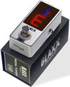 BLAXX Auto-Chromatic Tuner Pedal for Guitar, Bass, and Other Instruments - Die-Cast Metal, LED Screen, Accurate Tuning