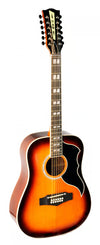 Eko Ranger 12 VR 12-String Acoustic Guitar – Honey Burst Finish


