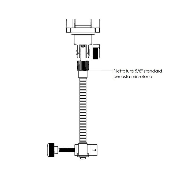 Quiklok Smartphone Holder dimensions 2 