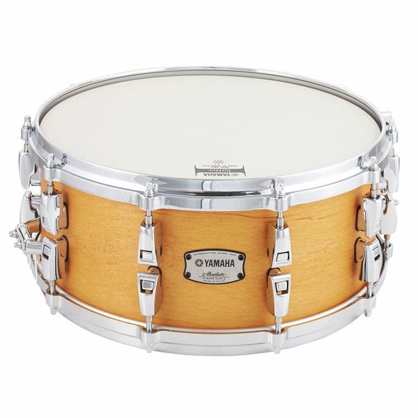 Yamaha Absolute Hybrid Maple Snare Drum – 14" x 6" Vintage Natural (JAMS1460VN)