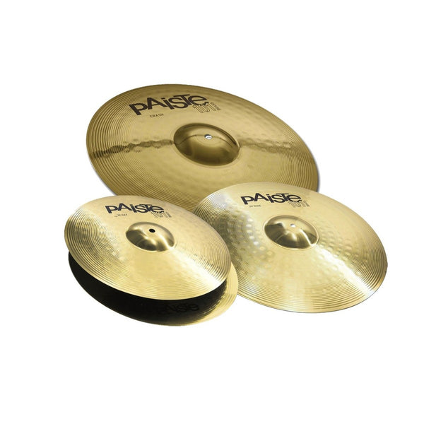 Paiste 101 Universal Cymbal Set - Versatile Cymbals for Beginners and Beyond