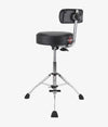 Gibraltar 9608HRTB 15" Hydraulic Round Performance Stool with Backrest