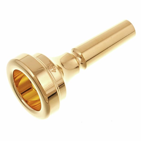 Denis Wick 4880 Trombone 4AL Mouthpiece – Gold Plated Finish
