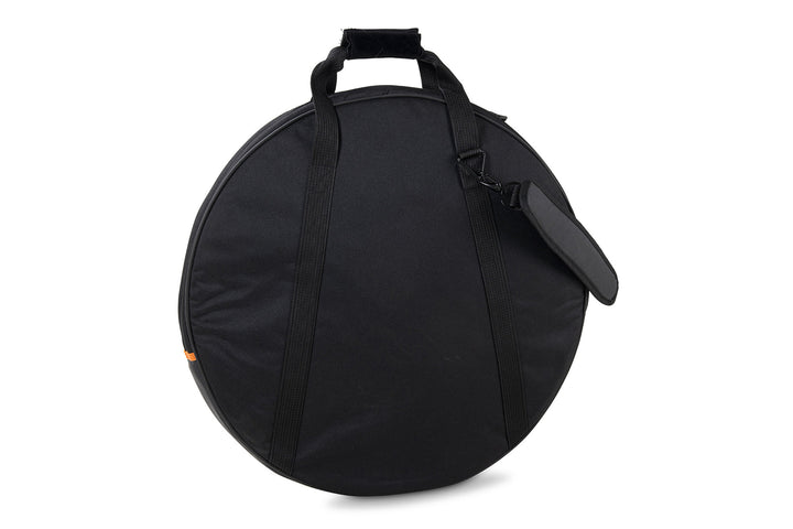 GEWA Premium 22" Cymbal Bag with Foam Padding - Black and Orange