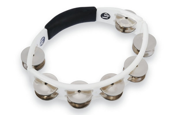 Latin Percussion Steel Jingles white Tambourine Cyclops Hand model LP152 – Latin Percussion