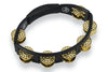 Latin Percussion LP Cyclop Dual Dimpled Brass Hand Held Tambourine - LP174 (LP861508)