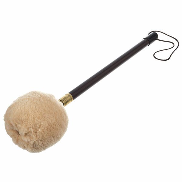 Paiste Gong Mallet M5 side view showing vinyl grip and thong

