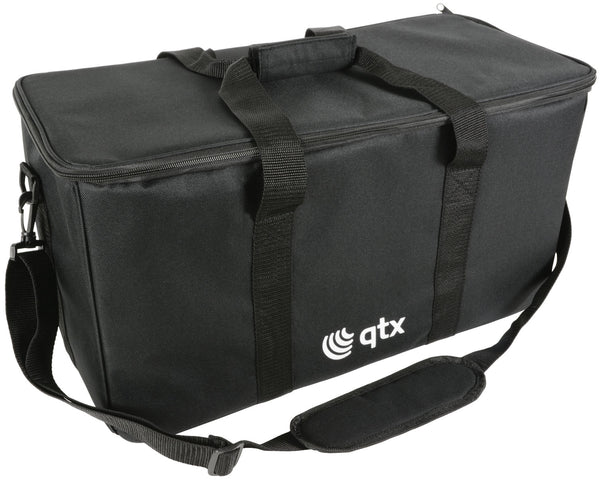 QTX Transit Bag for PAR Cans and Accessories – Holds 4 Full or 8 Mini PAR Cans with Removable Dividers (127.305UK)