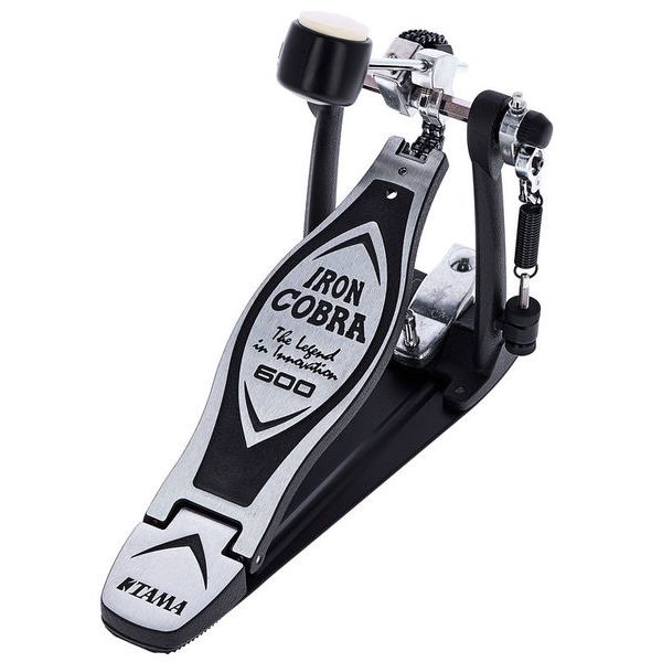 Tama Iron Cobra 600 Single Bass Drum Pedal - Duo Glide Adjustable Cam (HP600D)