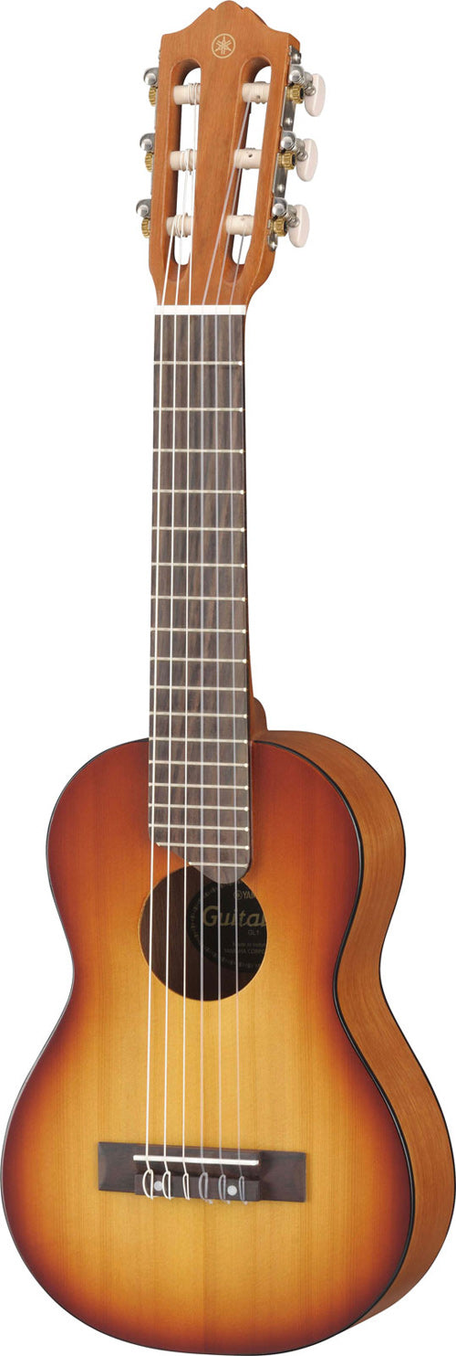 Yamaha GL1 Guitalele (Micro Guitar) - Compact Size, Big Sound in Tobacco Brown with Gig Bag