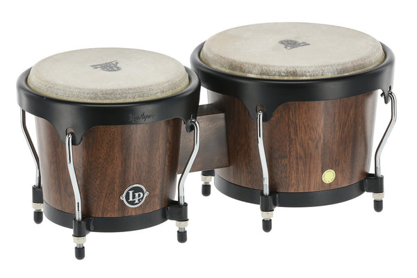 Latin Percussion LPA601-SW Aspire Series Bongos - Natural Wood/Black (LP810500)