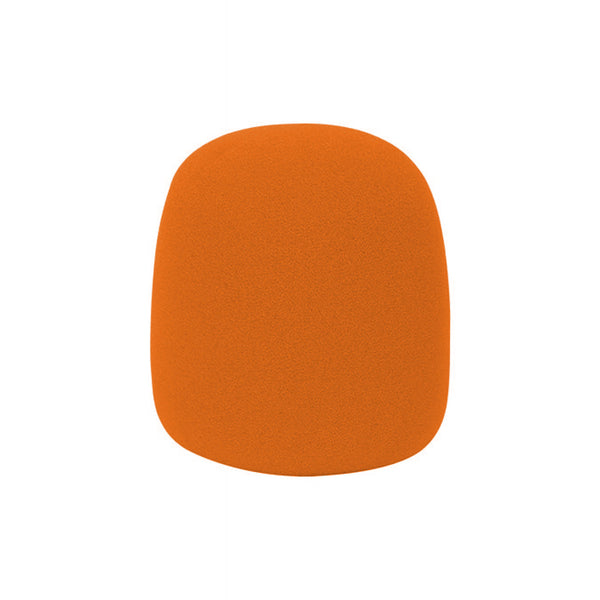 On-Stage ASWS58 Orange Microphone Windshield - Minimize Wind and Breath Noise for Enhanced Sound