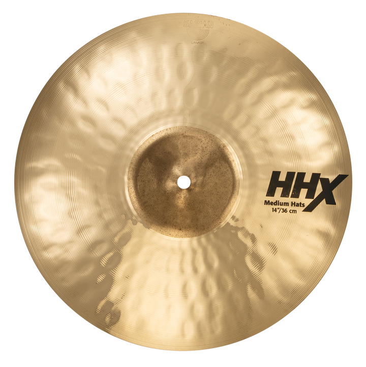 SABIAN 14" HHX Medium Hats Brilliant Finish - Ev - Entz Music