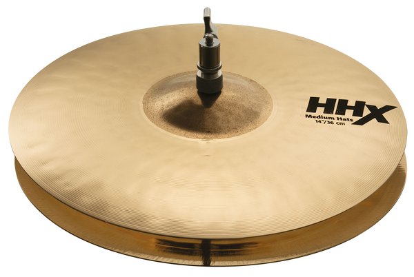SABIAN 14" HHX Medium Hat Top Brilliant Finish - Ev - Entz Music
