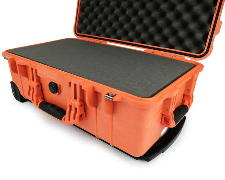 Peli 1510 Protector Case Orange with Foam