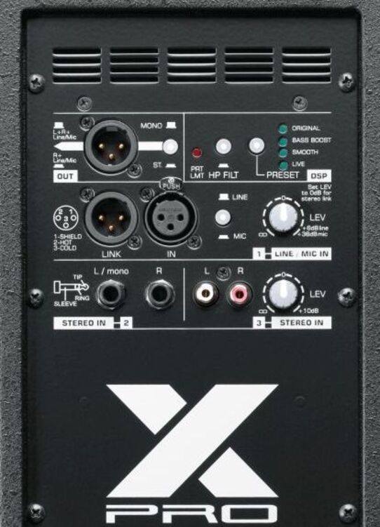 FBT X-PRO 10A Processed Active Speaker - 10" + 1" -1000Wrms- 80°Hx50°V -Plywood cab - product image 3